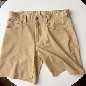 Carhartt Men’s 9” Relaxed Fit Short Khaki Size 34 Stretch